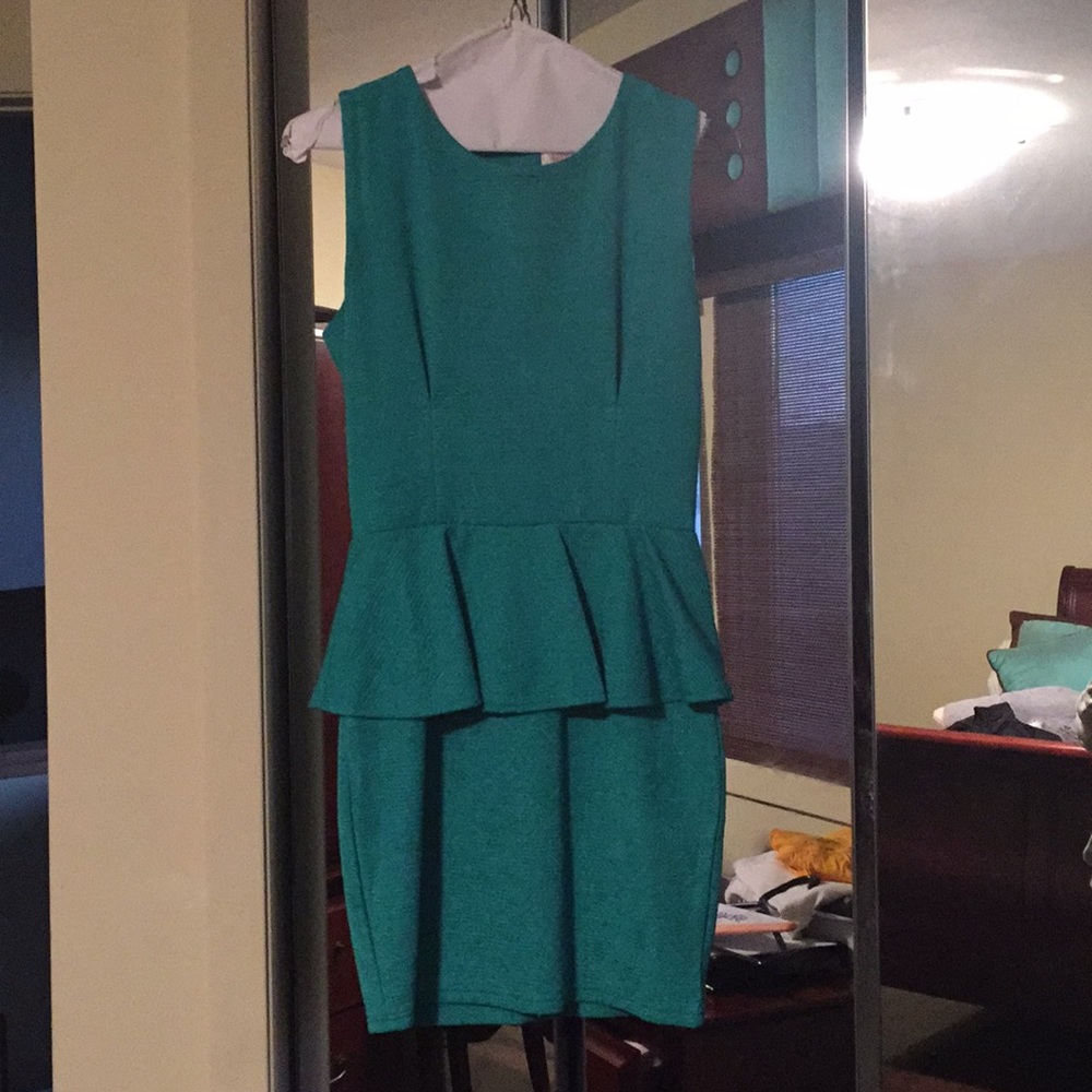 Peplum dress